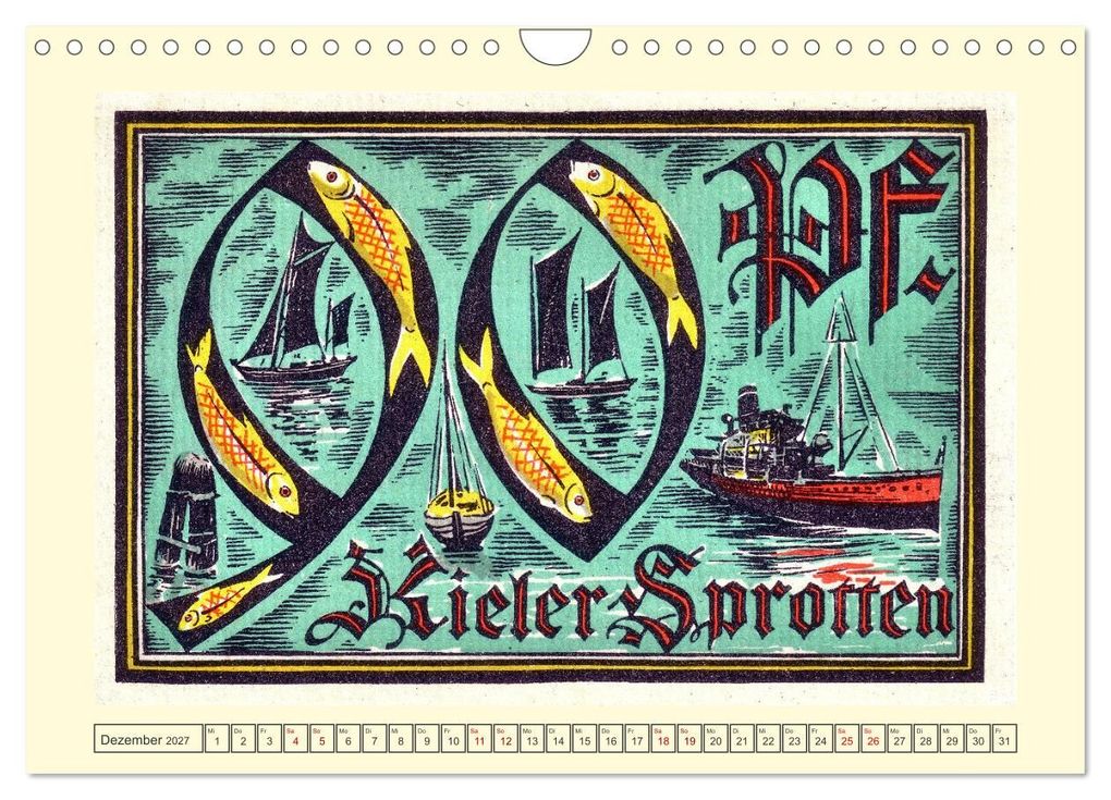 Weitere Ansicht: Gruß aus Kiel (Wandkalender 2027 DIN A4 quer), CALVENDO Monatskalender | Henning von Löwis of Menar, Calvendo