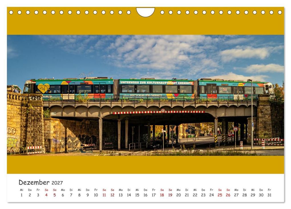 Weitere Ansicht: Die Citylink Chemnitz Panorama Ansichten (Wandkalender 2027 DIN A4 quer), CALVENDO Monatskalender | Johnny Flash, Calvendo