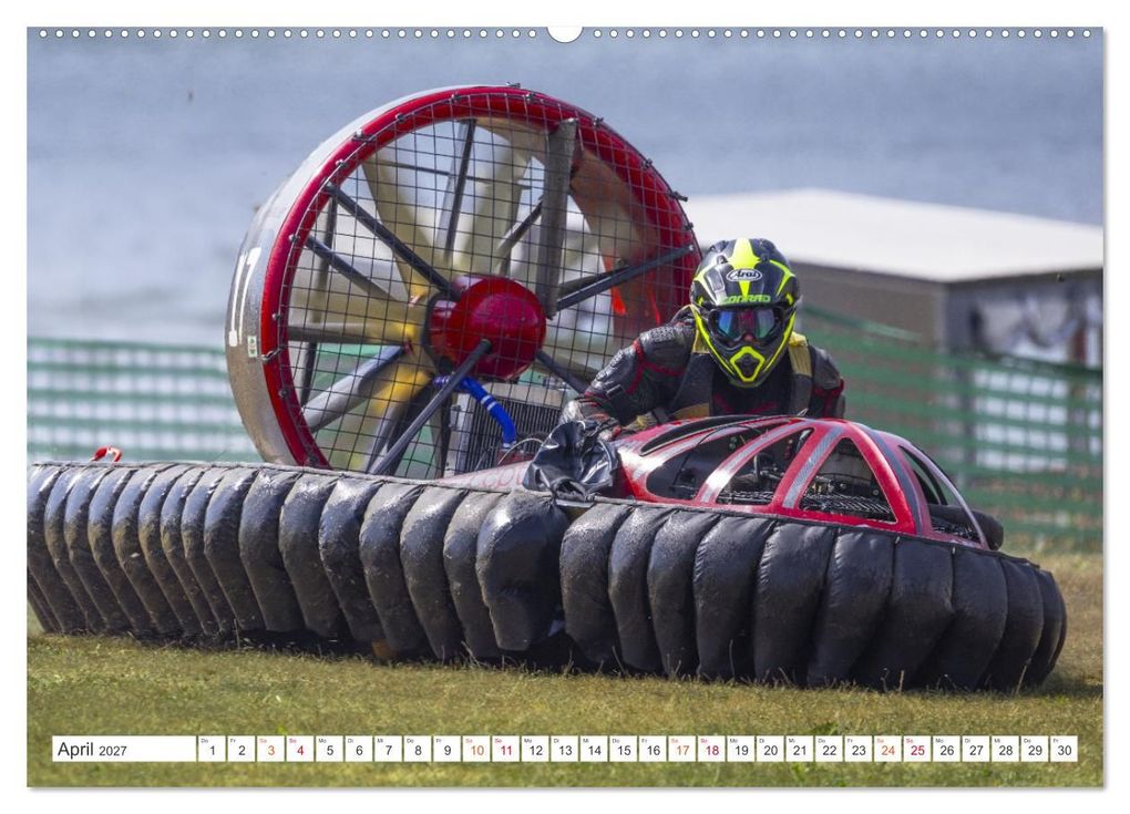 Weitere Ansicht: Hovercraft Formel 1 Weltmeisterschaft (Wandkalender 2027 DIN A2 quer), CALVENDO Monatskalender | Thomas Quentin, Calvendo