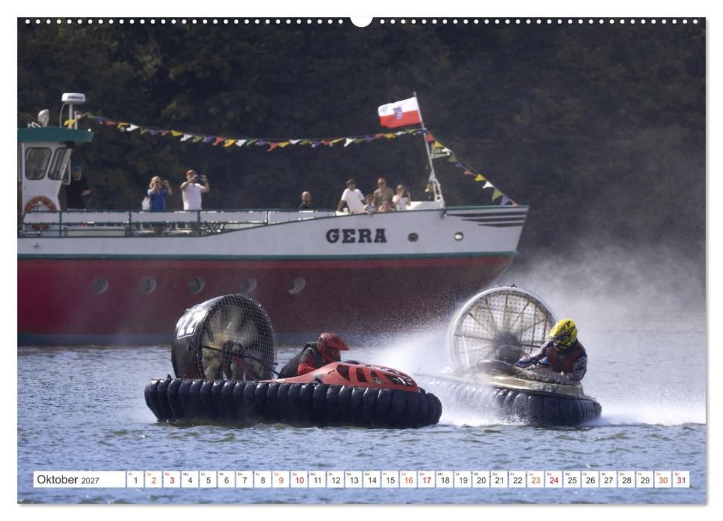 Weitere Ansicht: Hovercraft Formel 1 Weltmeisterschaft (Wandkalender 2027 DIN A2 quer), CALVENDO Monatskalender | Thomas Quentin, Calvendo