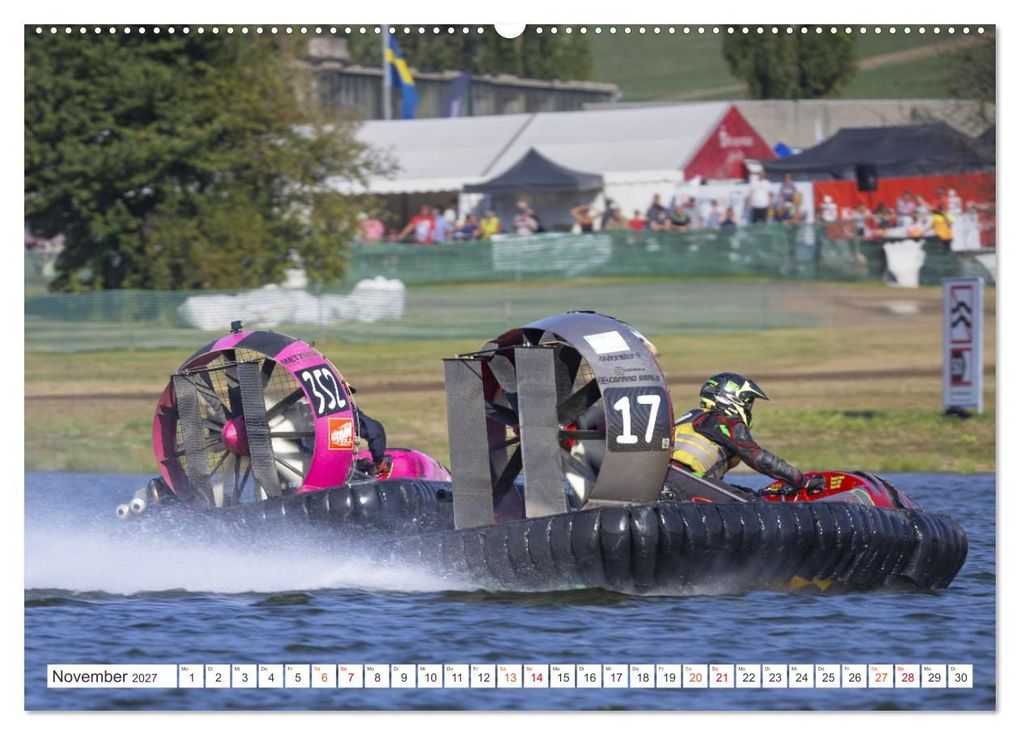 Weitere Ansicht: Hovercraft Formel 1 Weltmeisterschaft (Wandkalender 2027 DIN A2 quer), CALVENDO Monatskalender | Thomas Quentin, Calvendo