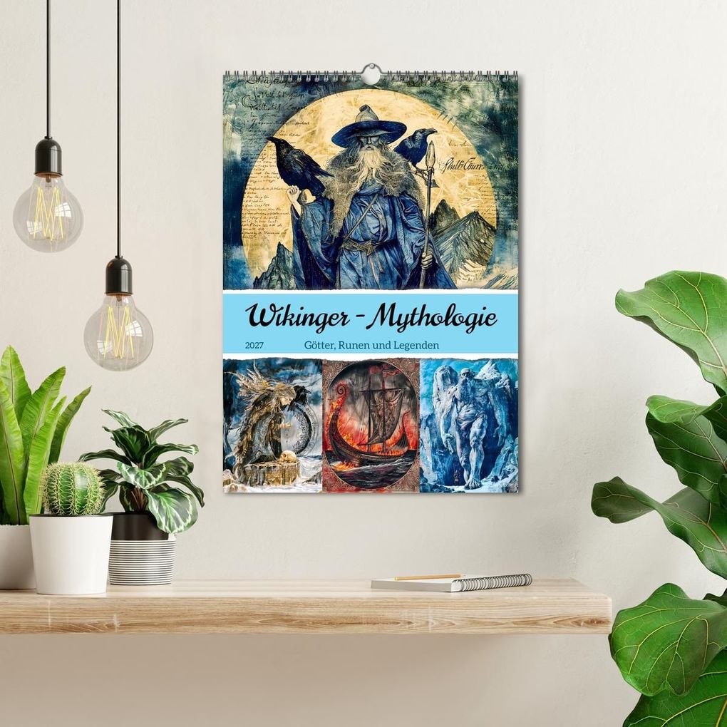 Weitere Ansicht: Wikinger - Mythologie - Götter, Runen und Legenden (Wandkalender 2027 DIN A3 hoch), CALVENDO Monatskalender | Anja Frost, Calvendo