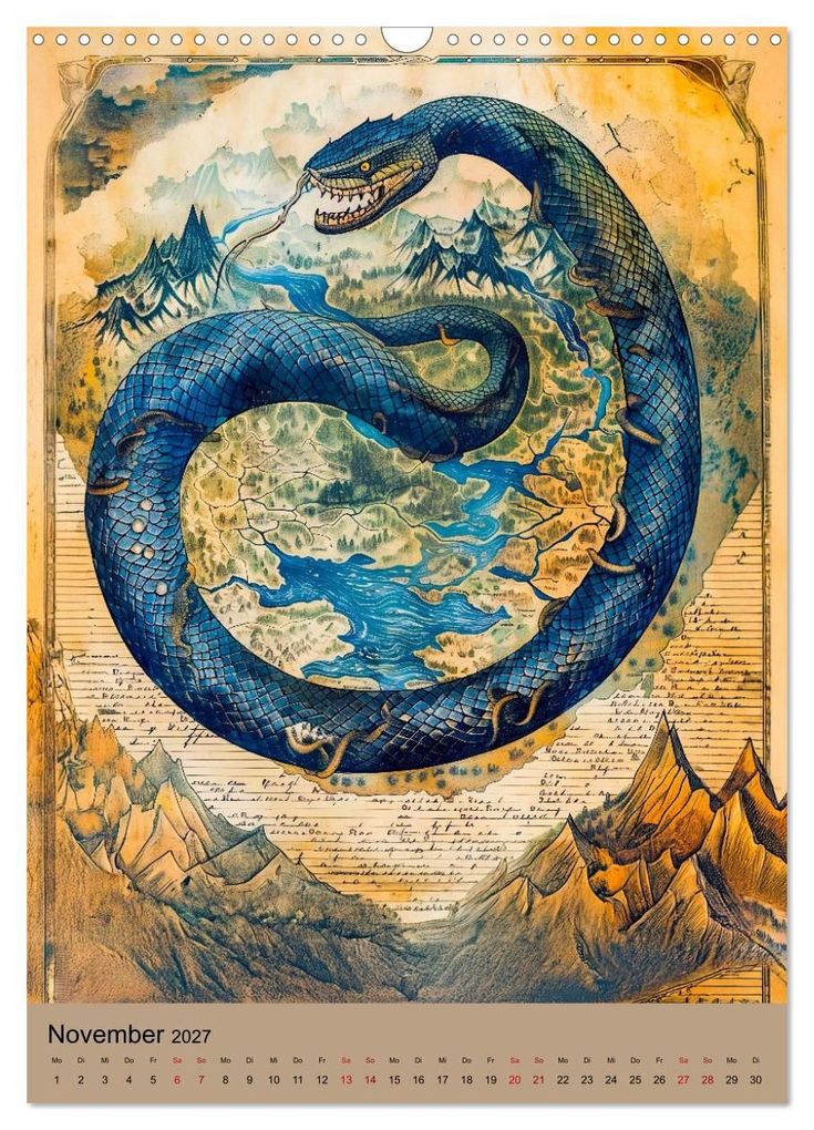 Weitere Ansicht: Wikinger - Mythologie - Götter, Runen und Legenden (Wandkalender 2027 DIN A3 hoch), CALVENDO Monatskalender | Anja Frost, Calvendo