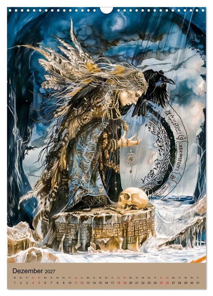 Weitere Ansicht: Wikinger - Mythologie - Götter, Runen und Legenden (Wandkalender 2027 DIN A3 hoch), CALVENDO Monatskalender | Anja Frost, Calvendo