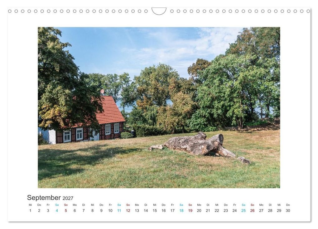 Weitere Ansicht: Arendsee in der Altmark (Wandkalender 2027 DIN A3 quer), CALVENDO Monatskalender | Steffen Gierok-Latniak, Calvendo