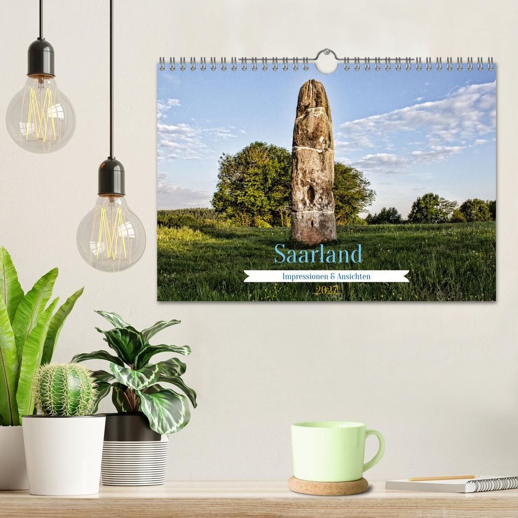 Weitere Ansicht: Saarland Impressionen & Ansichten (Wandkalender 2027 DIN A4 quer), CALVENDO Monatskalender | Gabi Kaula, Calvendo