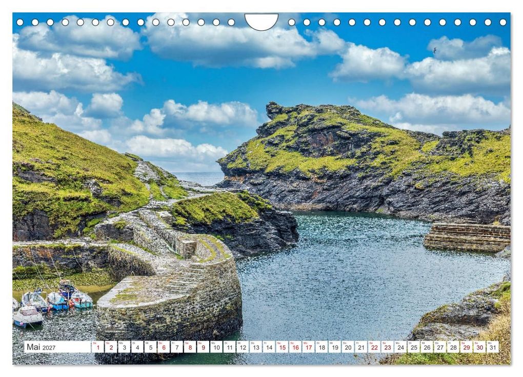 Weitere Ansicht: Cornwall - Malerische Landschaften mit grandiosen Küsten (Wandkalender 2027 DIN A4 quer), CALVENDO Monatskalender | Dieter Meyer, Calvendo