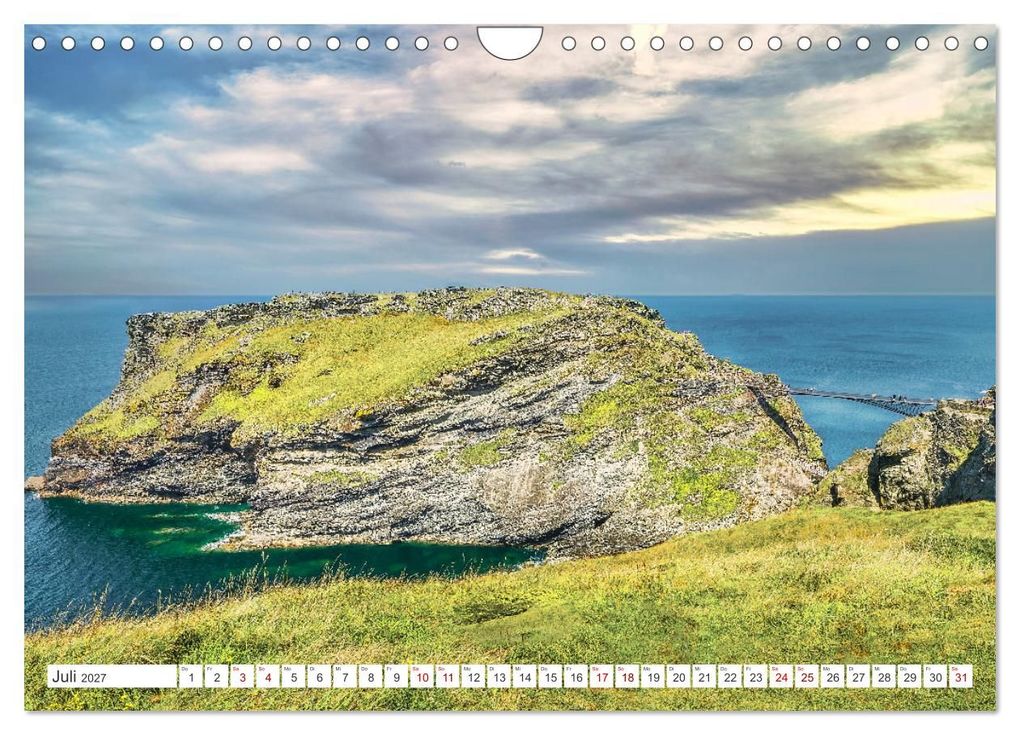 Weitere Ansicht: Cornwall - Malerische Landschaften mit grandiosen Küsten (Wandkalender 2027 DIN A4 quer), CALVENDO Monatskalender | Dieter Meyer, Calvendo