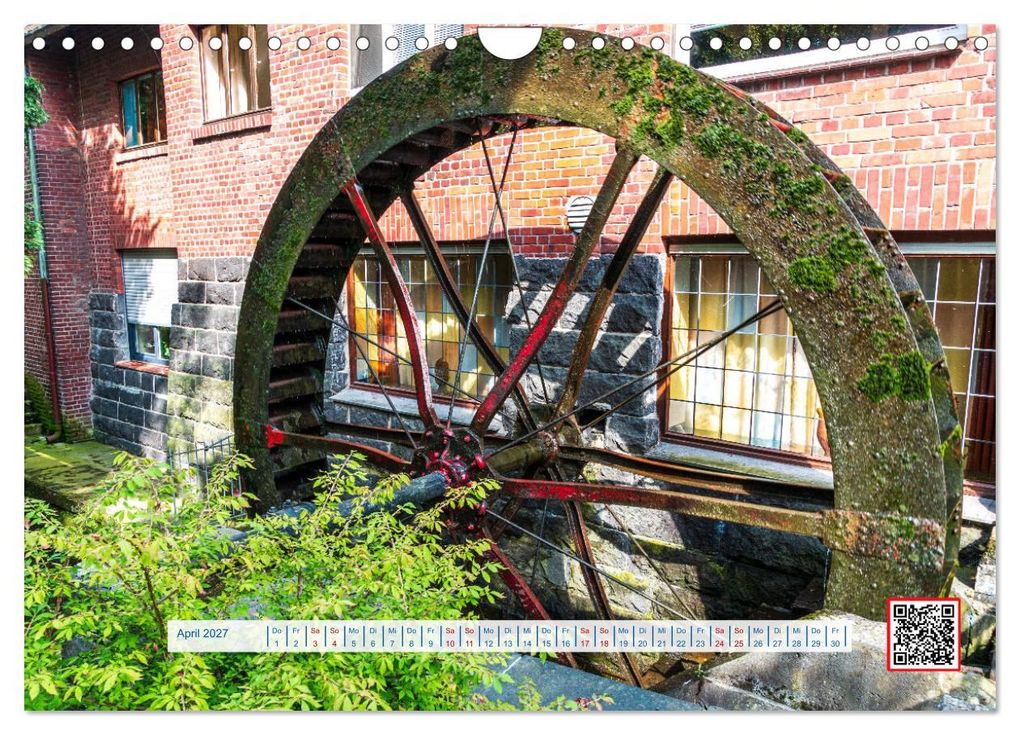 Weitere Ansicht: Wassermühlen Panorama Niederrhein Brüggen-Wegberg (Wandkalender 2027 DIN A4 quer), CALVENDO Monatskalender | mitifoto, Michael Jäger, Mitifoto Jäger, Calvendo