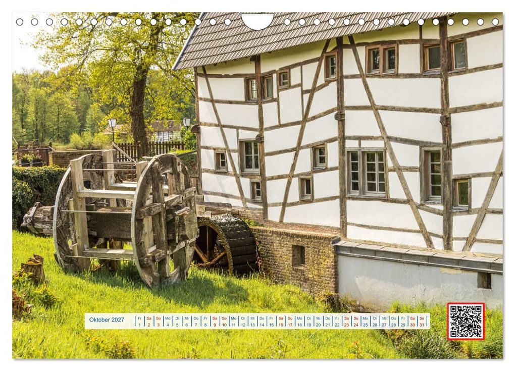 Weitere Ansicht: Wassermühlen Panorama Niederrhein Brüggen-Wegberg (Wandkalender 2027 DIN A4 quer), CALVENDO Monatskalender | mitifoto, Michael Jäger, Mitifoto Jäger, Calvendo