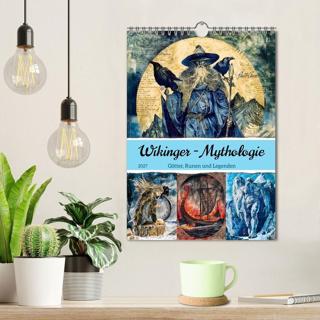 Weitere Ansicht: Wikinger - Mythologie - Götter, Runen und Legenden (Wandkalender 2027 DIN A4 hoch), CALVENDO Monatskalender | Anja Frost, Calvendo