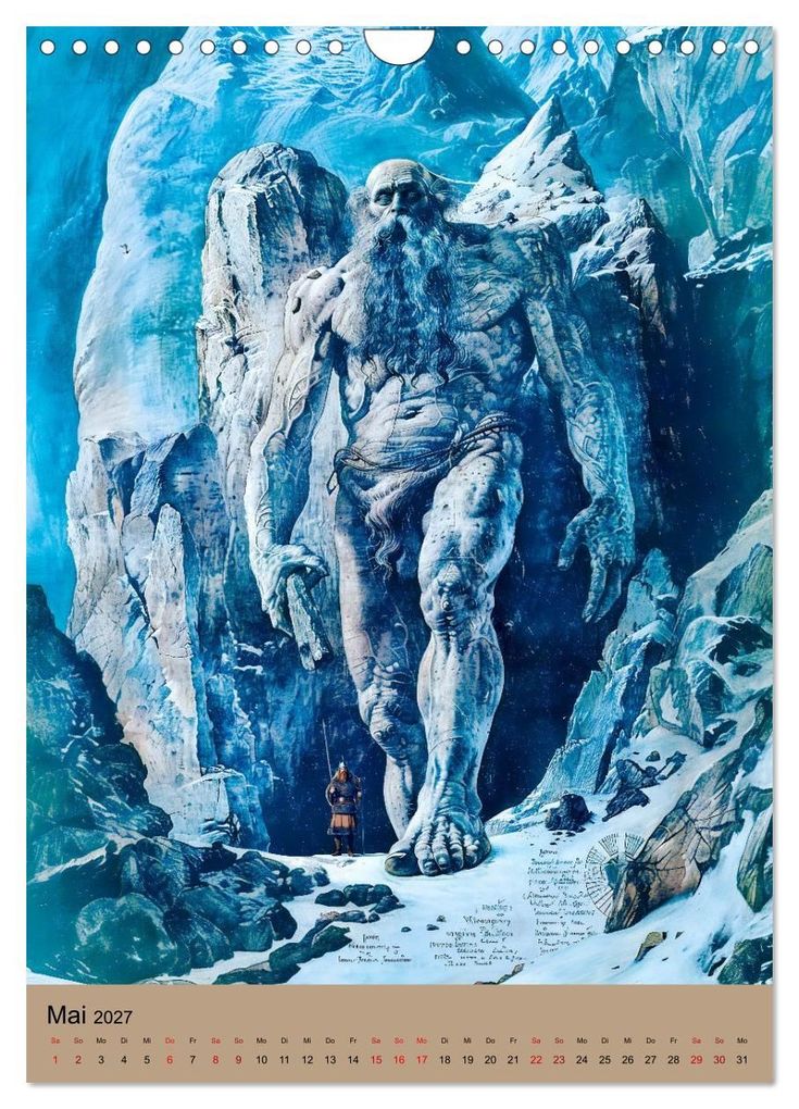 Weitere Ansicht: Wikinger - Mythologie - Götter, Runen und Legenden (Wandkalender 2027 DIN A4 hoch), CALVENDO Monatskalender | Anja Frost, Calvendo