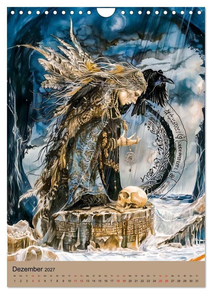 Weitere Ansicht: Wikinger - Mythologie - Götter, Runen und Legenden (Wandkalender 2027 DIN A4 hoch), CALVENDO Monatskalender | Anja Frost, Calvendo