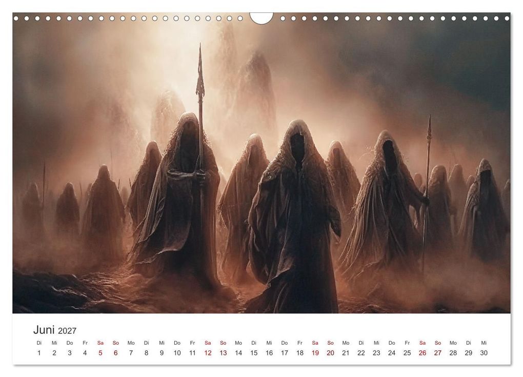 Weitere Ansicht: Das Reich der flüsternden Schatten (Wandkalender 2027 DIN A3 quer), CALVENDO Monatskalender | Simone Wunderlich, Calvendo