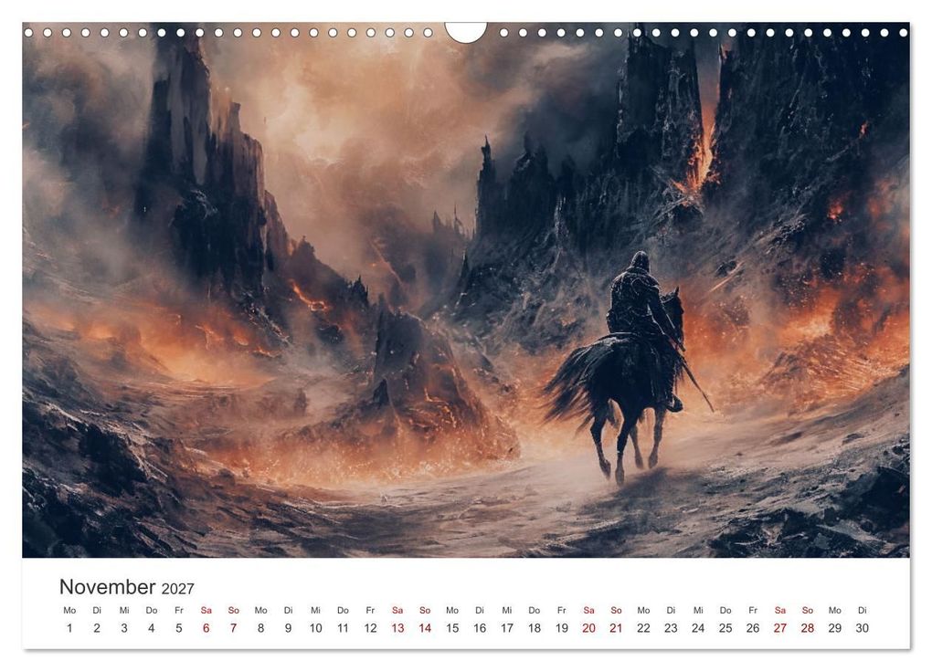 Weitere Ansicht: Das Reich der flüsternden Schatten (Wandkalender 2027 DIN A3 quer), CALVENDO Monatskalender | Simone Wunderlich, Calvendo