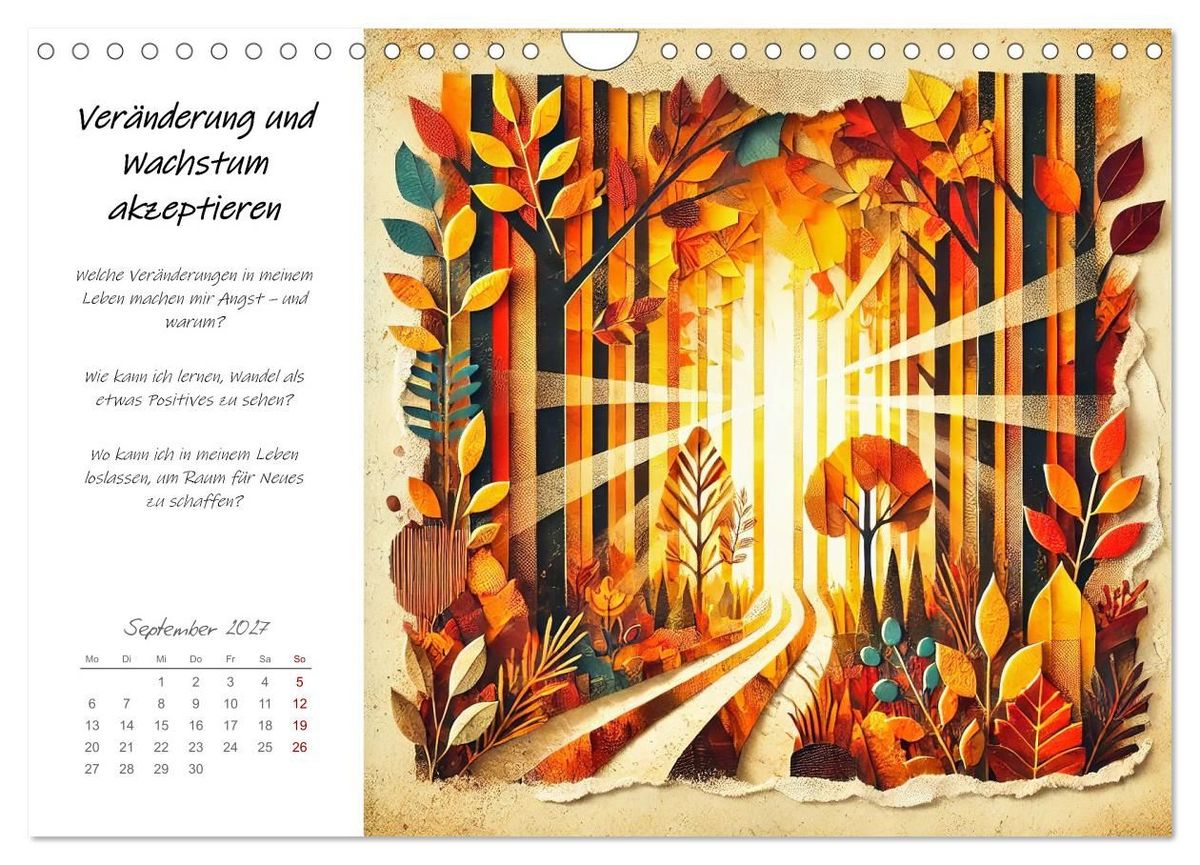 Weitere Ansicht: Dein Jahr der Stärke - Reflexionskalender für mehr Selbstbewusstsein (Wandkalender 2027 DIN A4 quer), CALVENDO Monatskalender | Fred Schimak, Calvendo