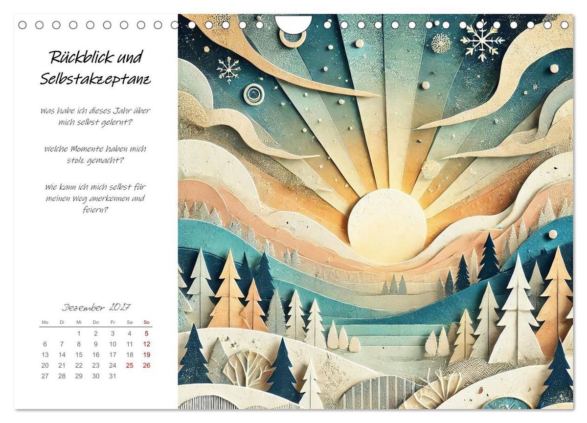 Weitere Ansicht: Dein Jahr der Stärke - Reflexionskalender für mehr Selbstbewusstsein (Wandkalender 2027 DIN A4 quer), CALVENDO Monatskalender | Fred Schimak, Calvendo