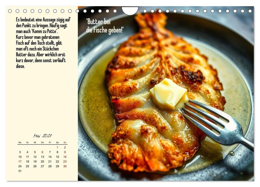 Weitere Ansicht: Illustrierte deutsche Redewendungen mit ihrer Bedeutung (Wandkalender 2027 DIN A4 quer), CALVENDO Monatskalender | Claudia Kleemann, Calvendo