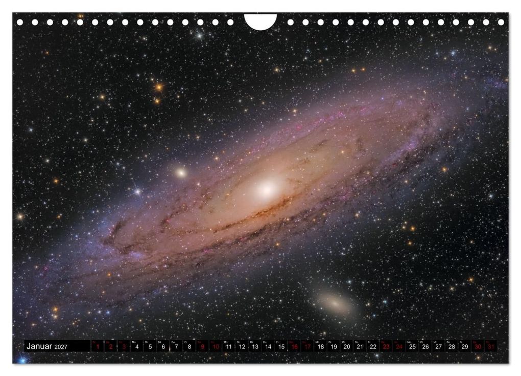 Weitere Ansicht: Galaxien im Universum (Wandkalender 2027 DIN A4 quer), CALVENDO Monatskalender | Stefan Bemmerl