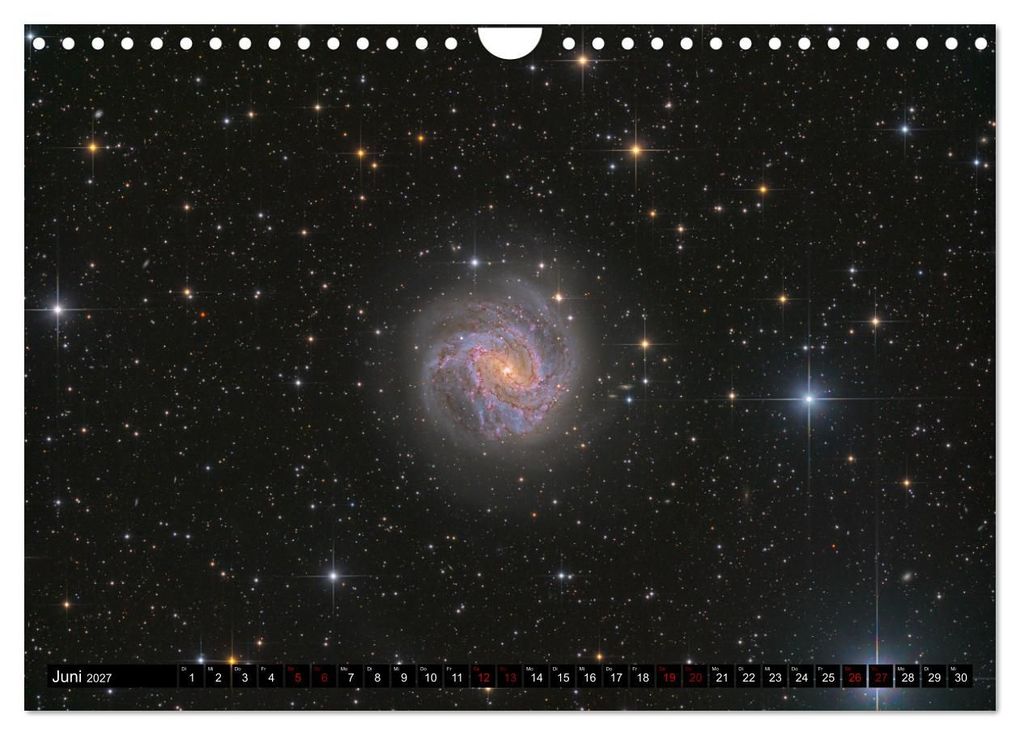 Weitere Ansicht: Galaxien im Universum (Wandkalender 2027 DIN A4 quer), CALVENDO Monatskalender | Stefan Bemmerl