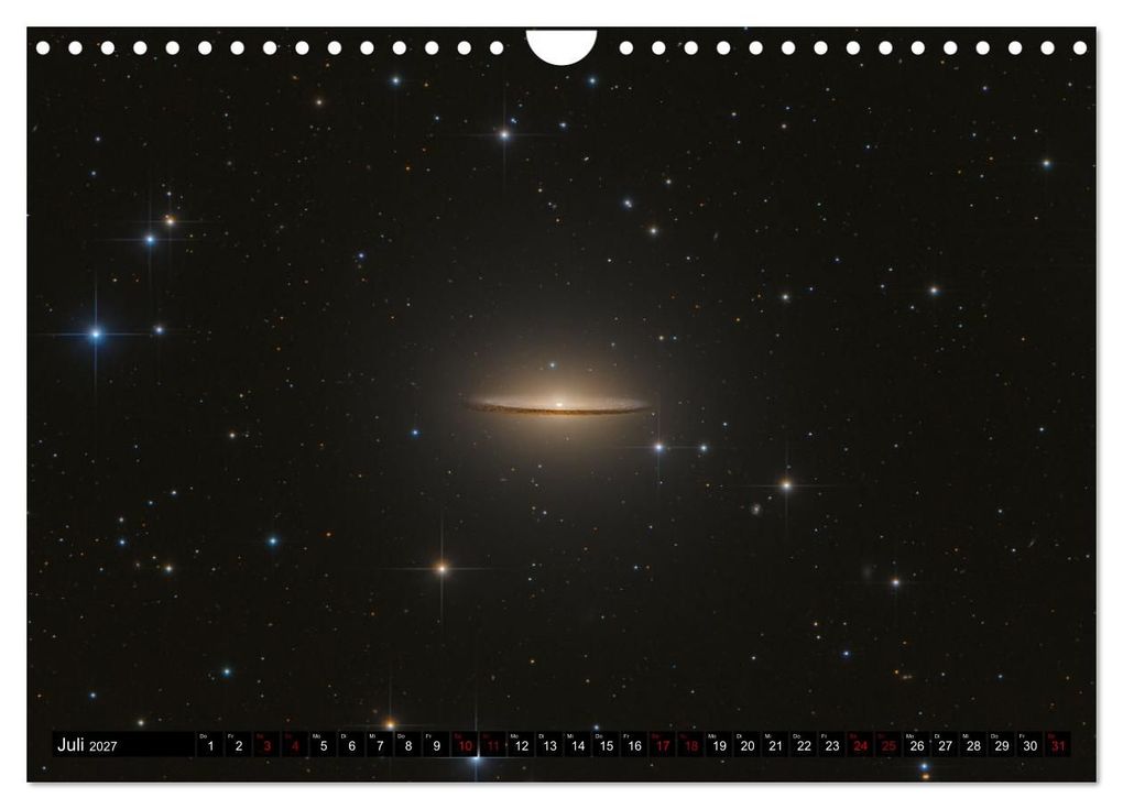 Weitere Ansicht: Galaxien im Universum (Wandkalender 2027 DIN A4 quer), CALVENDO Monatskalender | Stefan Bemmerl