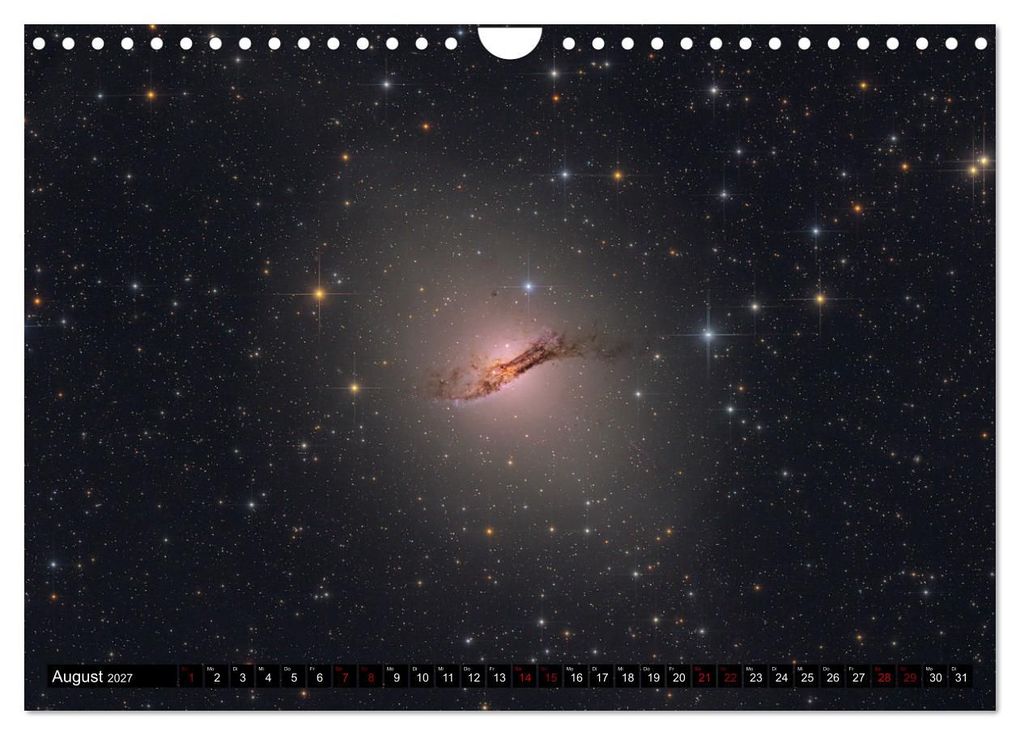 Weitere Ansicht: Galaxien im Universum (Wandkalender 2027 DIN A4 quer), CALVENDO Monatskalender | Stefan Bemmerl