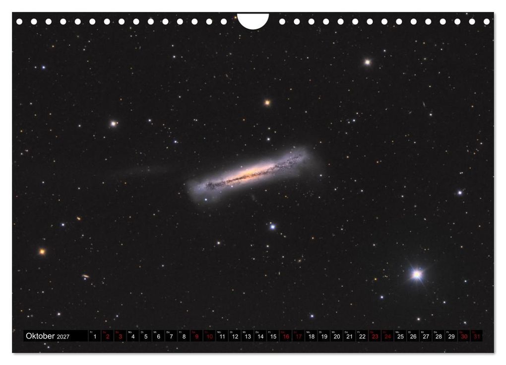 Weitere Ansicht: Galaxien im Universum (Wandkalender 2027 DIN A4 quer), CALVENDO Monatskalender | Stefan Bemmerl