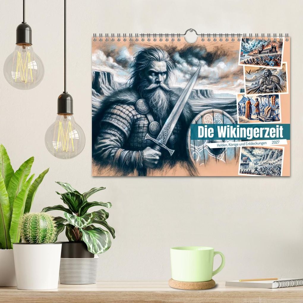 Weitere Ansicht: Die Wikingerzeit - Helden, Könige und Entdeckungen (Wandkalender 2027 DIN A4 quer), CALVENDO Monatskalender | Anja Frost, Calvendo