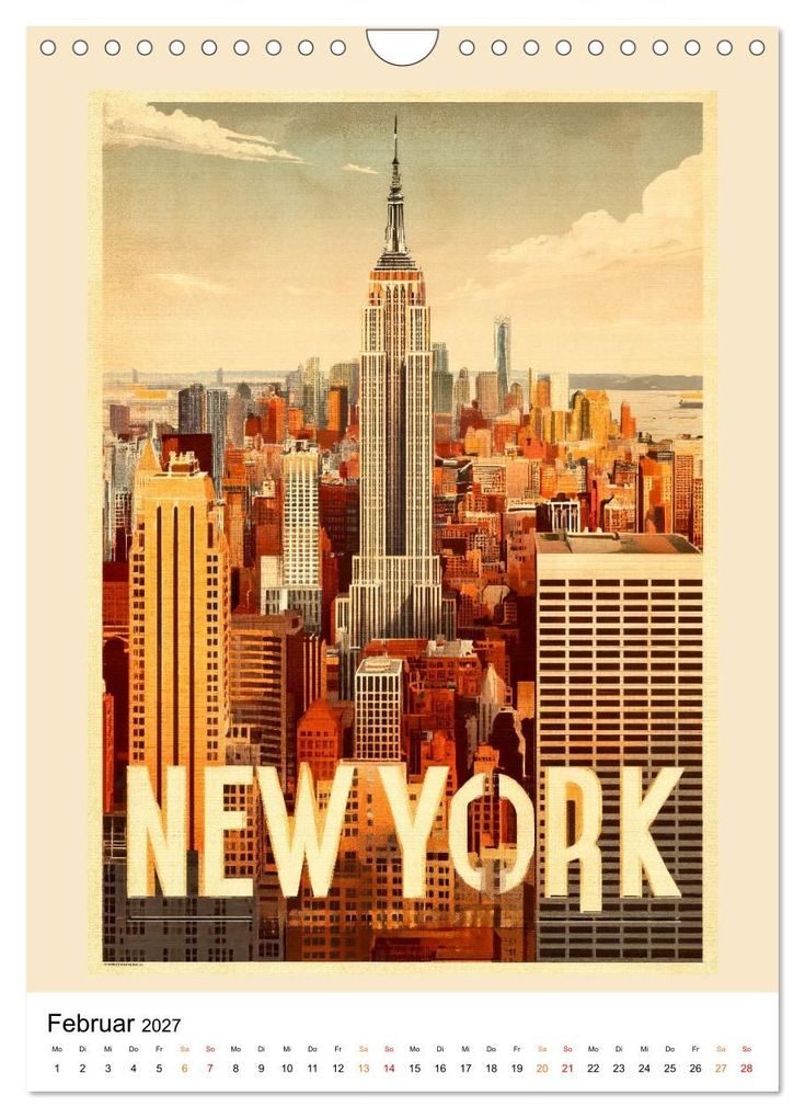 Weitere Ansicht: Retro Reise Poster - Fernweh der goldenen Jahre (Wandkalender 2027 DIN A4 hoch), CALVENDO Monatskalender | Meike und Peter Roder, Calvendo