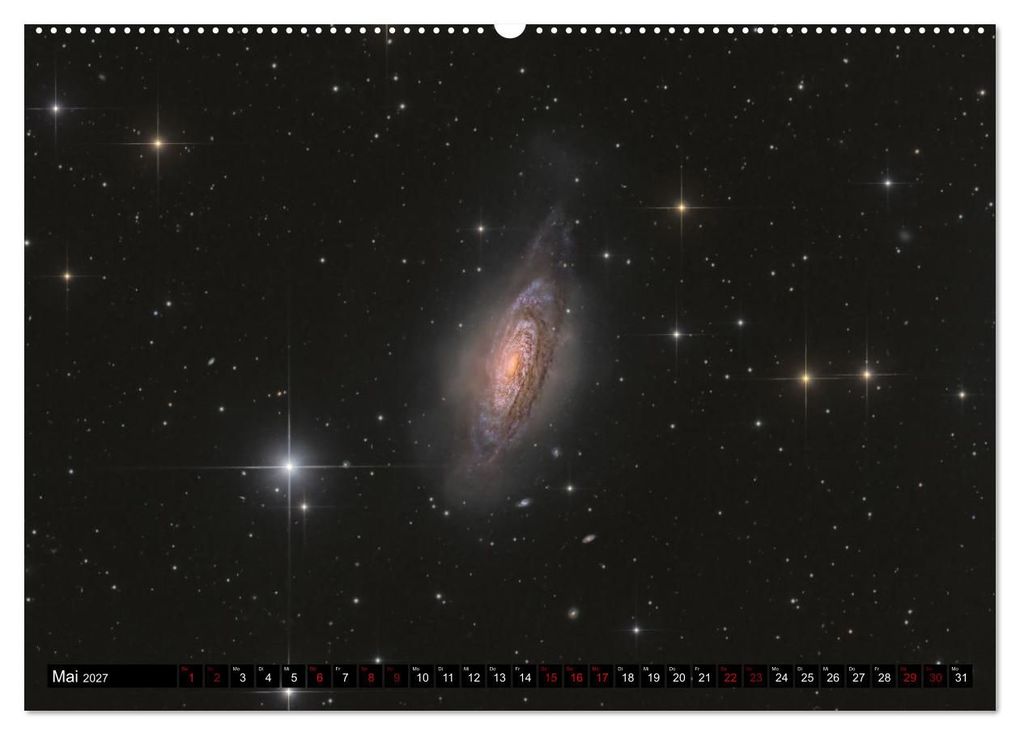 Weitere Ansicht: Galaxien im Universum (Wandkalender 2027 DIN A2 quer), CALVENDO Monatskalender | Stefan Bemmerl