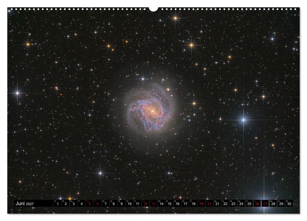 Weitere Ansicht: Galaxien im Universum (Wandkalender 2027 DIN A2 quer), CALVENDO Monatskalender | Stefan Bemmerl
