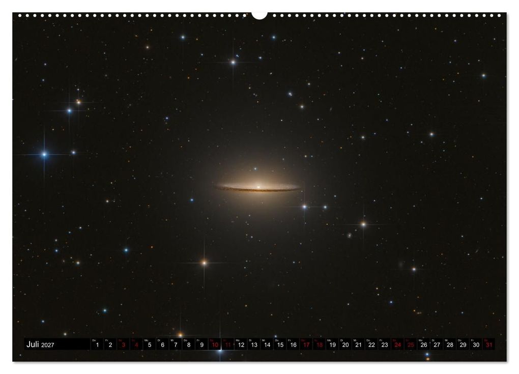 Weitere Ansicht: Galaxien im Universum (Wandkalender 2027 DIN A2 quer), CALVENDO Monatskalender | Stefan Bemmerl