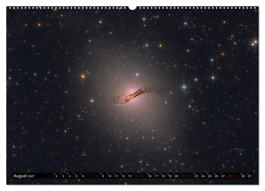 Weitere Ansicht: Galaxien im Universum (Wandkalender 2027 DIN A2 quer), CALVENDO Monatskalender | Stefan Bemmerl