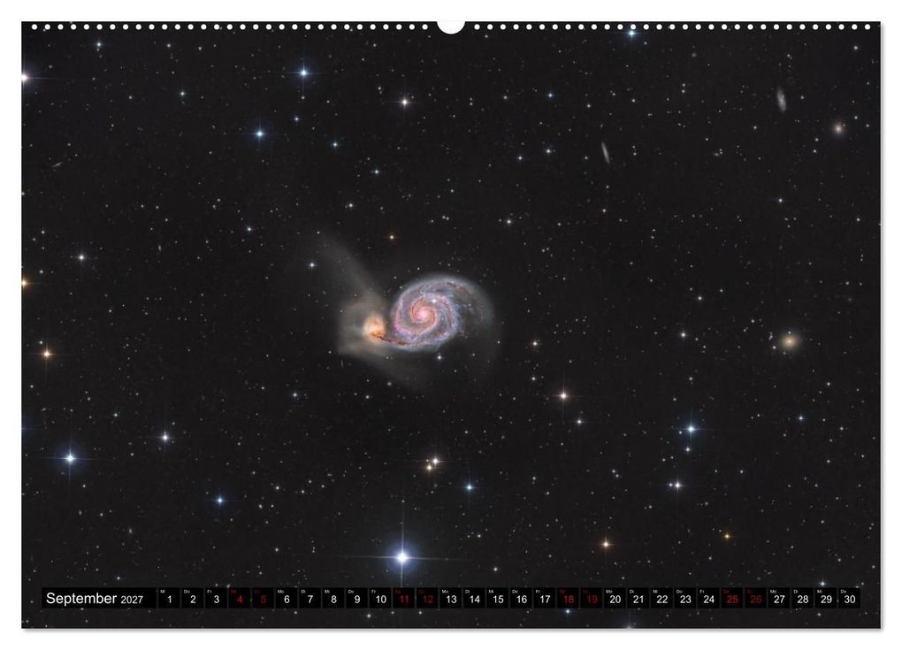 Weitere Ansicht: Galaxien im Universum (Wandkalender 2027 DIN A2 quer), CALVENDO Monatskalender | Stefan Bemmerl