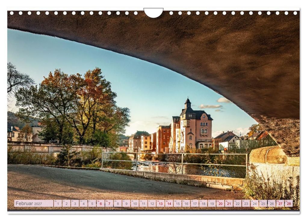 Weitere Ansicht: Aue - Bad Schlema Erzgebirge (Wandkalender 2027 DIN A4 quer), CALVENDO Monatskalender | Johnny Flash, Calvendo