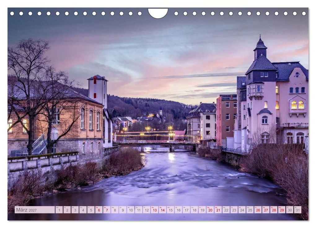 Weitere Ansicht: Aue - Bad Schlema Erzgebirge (Wandkalender 2027 DIN A4 quer), CALVENDO Monatskalender | Johnny Flash, Calvendo