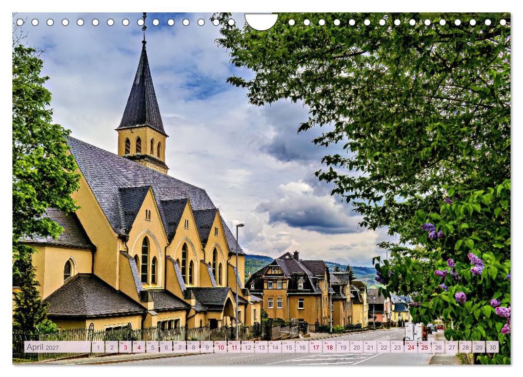 Weitere Ansicht: Aue - Bad Schlema Erzgebirge (Wandkalender 2027 DIN A4 quer), CALVENDO Monatskalender | Johnny Flash, Calvendo
