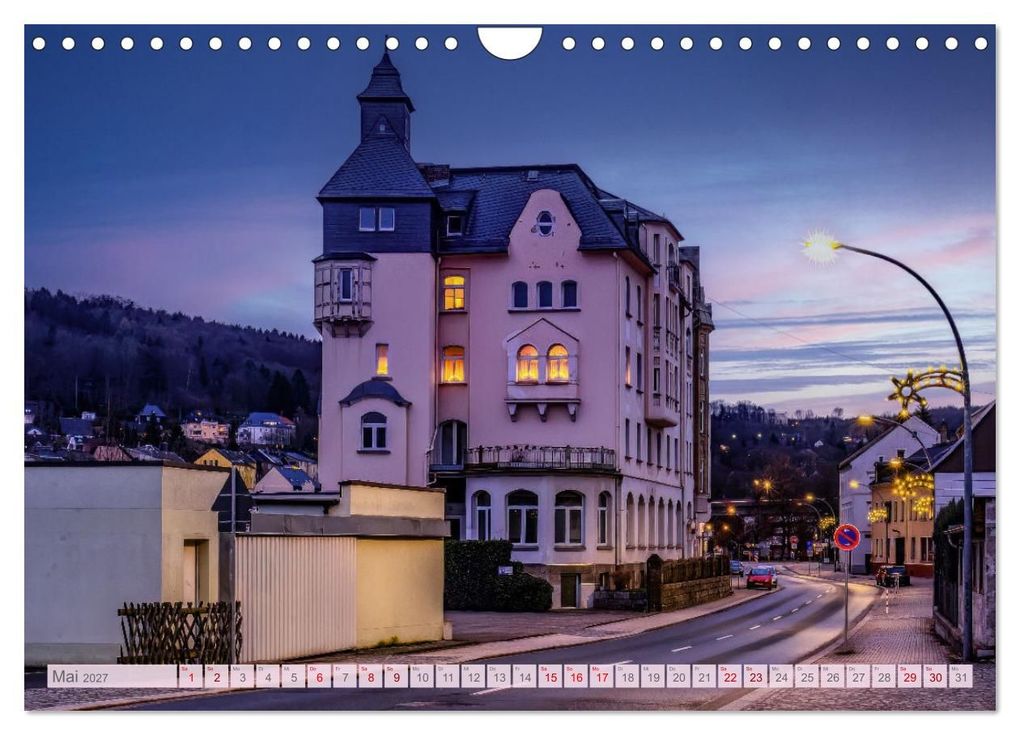 Weitere Ansicht: Aue - Bad Schlema Erzgebirge (Wandkalender 2027 DIN A4 quer), CALVENDO Monatskalender | Johnny Flash, Calvendo
