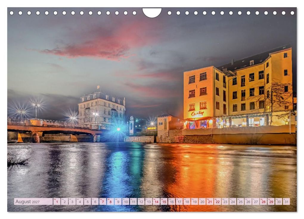 Weitere Ansicht: Aue - Bad Schlema Erzgebirge (Wandkalender 2027 DIN A4 quer), CALVENDO Monatskalender | Johnny Flash, Calvendo