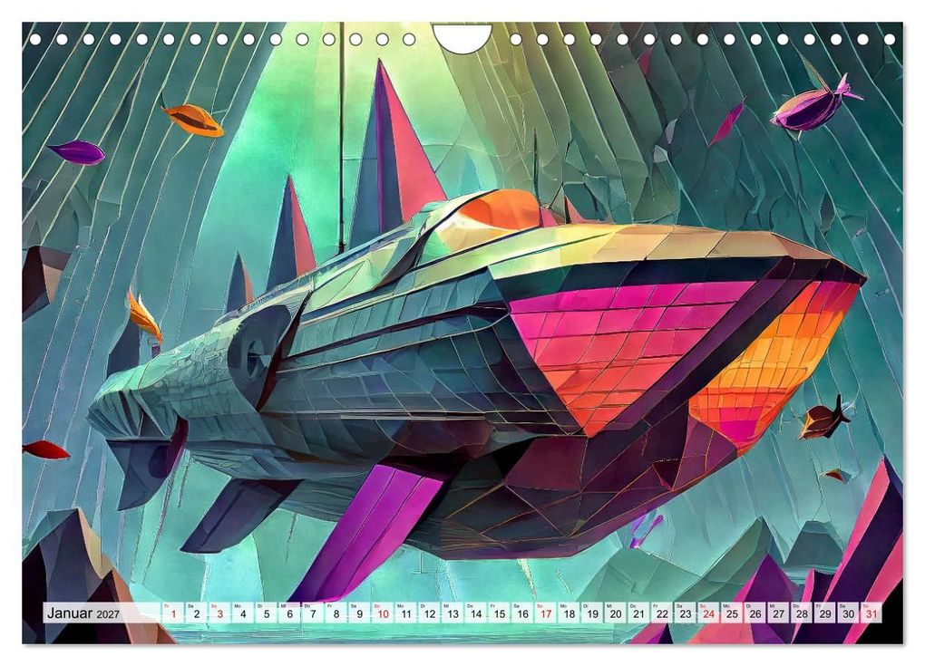 Weitere Ansicht: Motoren-Panorama (Wandkalender 2027 DIN A4 quer), CALVENDO Monatskalender | Werner Braun, Calvendo