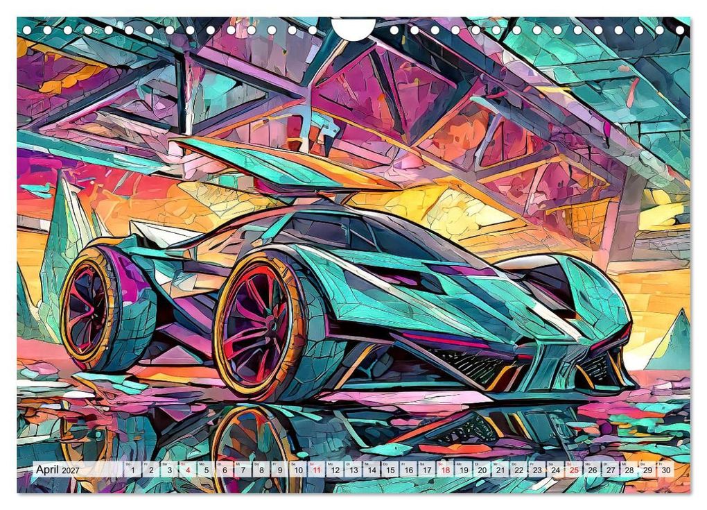 Weitere Ansicht: Motoren-Panorama (Wandkalender 2027 DIN A4 quer), CALVENDO Monatskalender | Werner Braun, Calvendo