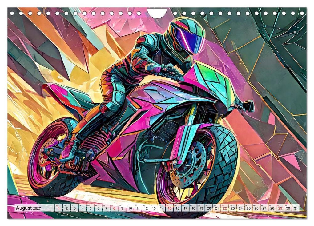 Weitere Ansicht: Motoren-Panorama (Wandkalender 2027 DIN A4 quer), CALVENDO Monatskalender | Werner Braun, Calvendo