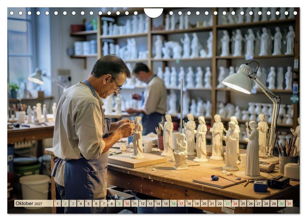 Weitere Ansicht: Thüringer - Porzellankunst - Handwerk (Wandkalender 2027 DIN A4 quer), CALVENDO Monatskalender | Torsten Irmer, Calvendo