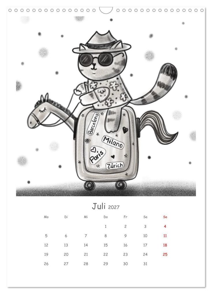 Weitere Ansicht: LEOPOLD DER DRITTE - Ein unglaublich liebenswerter Kater (Wandkalender 2027 DIN A3 hoch), CALVENDO Monatskalender | Danja Krampikowski, Calvendo