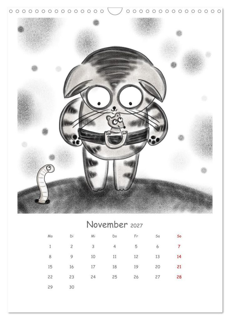 Weitere Ansicht: LEOPOLD DER DRITTE - Ein unglaublich liebenswerter Kater (Wandkalender 2027 DIN A3 hoch), CALVENDO Monatskalender | Danja Krampikowski, Calvendo