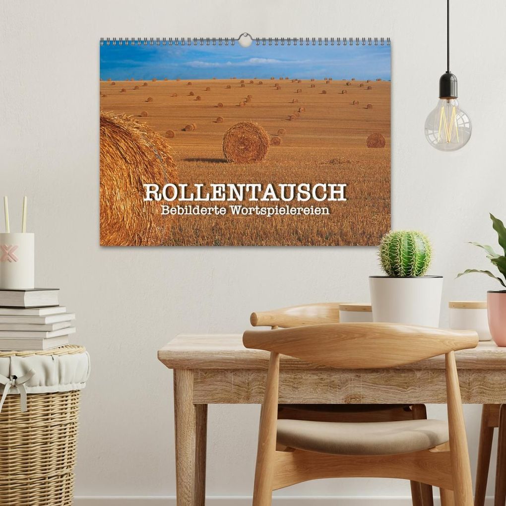 Weitere Ansicht: Rollentausch - Bebilderte Wortspielereien (Wandkalender 2027 DIN A3 quer), CALVENDO Monatskalender | Reinhold Ratzer, Calvendo