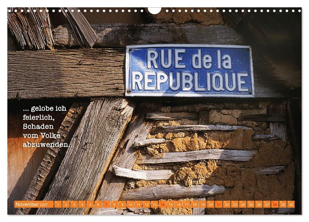 Weitere Ansicht: Rollentausch - Bebilderte Wortspielereien (Wandkalender 2027 DIN A3 quer), CALVENDO Monatskalender | Reinhold Ratzer, Calvendo