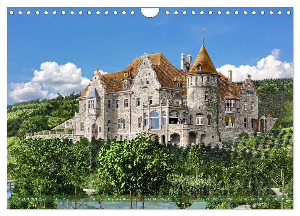 Weitere Ansicht: Historisches Aschersleben um 1900 - Kolorierte Schwarzweißfotos (Wandkalender 2027 DIN A4 quer), CALVENDO Monatskalender | André Tetsch, Calvendo