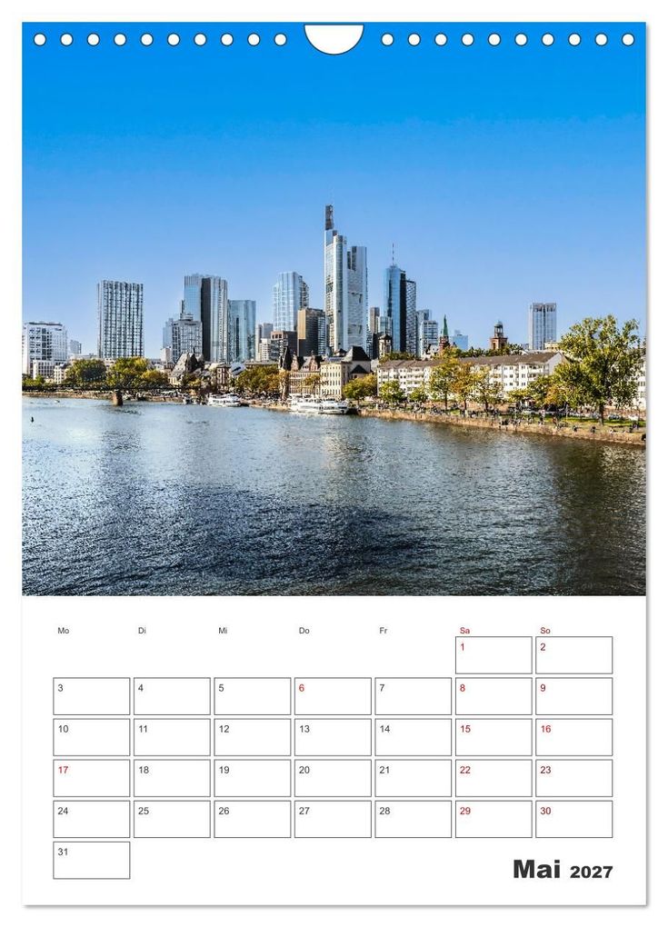 Weitere Ansicht: Frankfurt am Main - Impressionen aus der Finanzmetropole (Wandkalender 2027 DIN A4 hoch), CALVENDO Monatskalender | Dieter Meyer, Calvendo