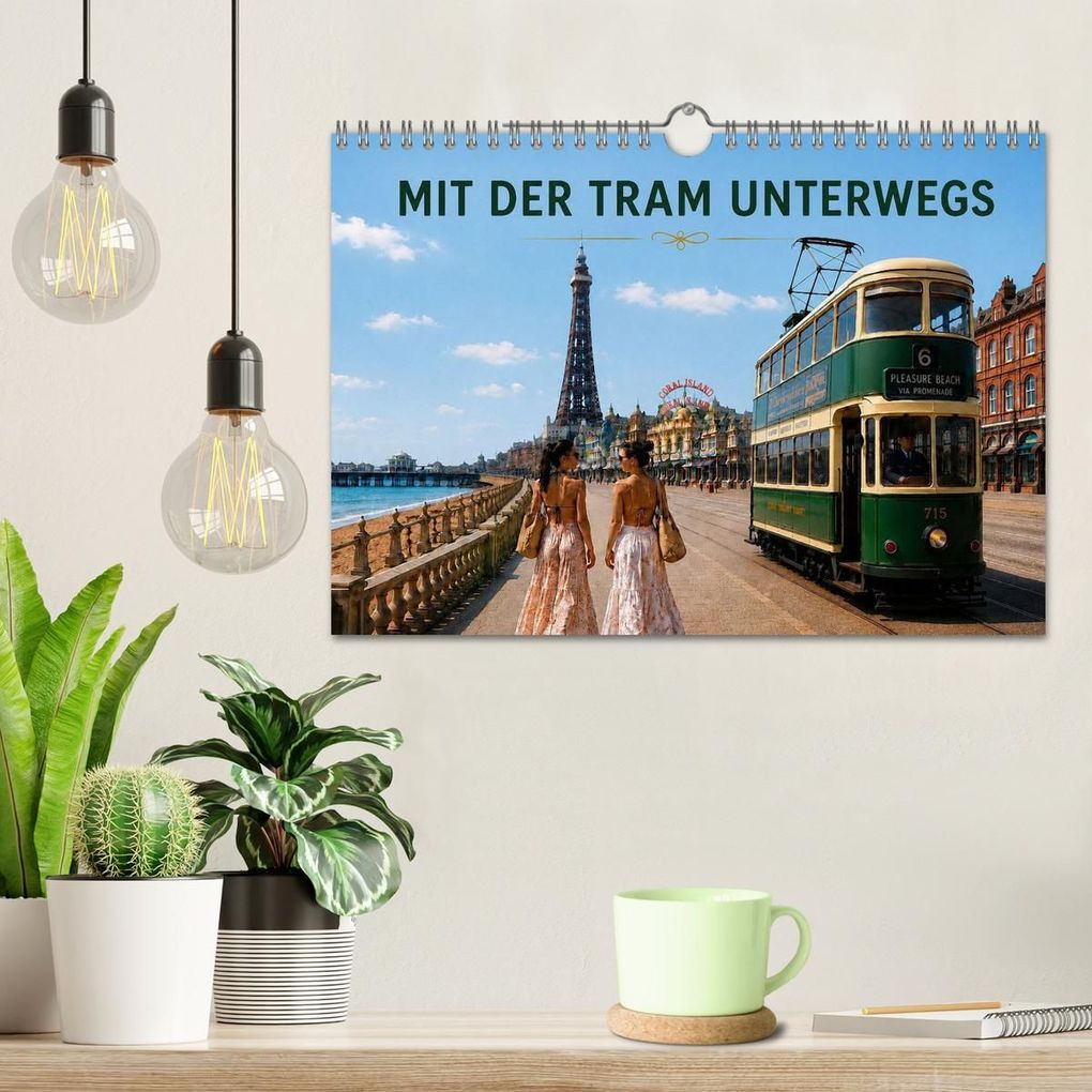 Weitere Ansicht: Mit der Tram unterwegs (Wandkalender 2027 DIN A4 quer), CALVENDO Monatskalender | Hpk Hpk, Calvendo, HPK